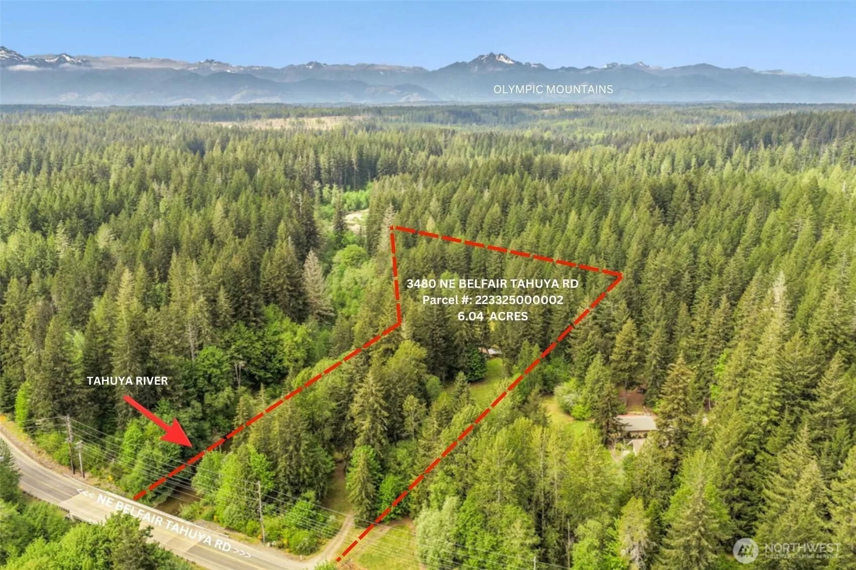 Property photo for 3480 Ne Belfair Tahuya Road, Tahuya photo 3