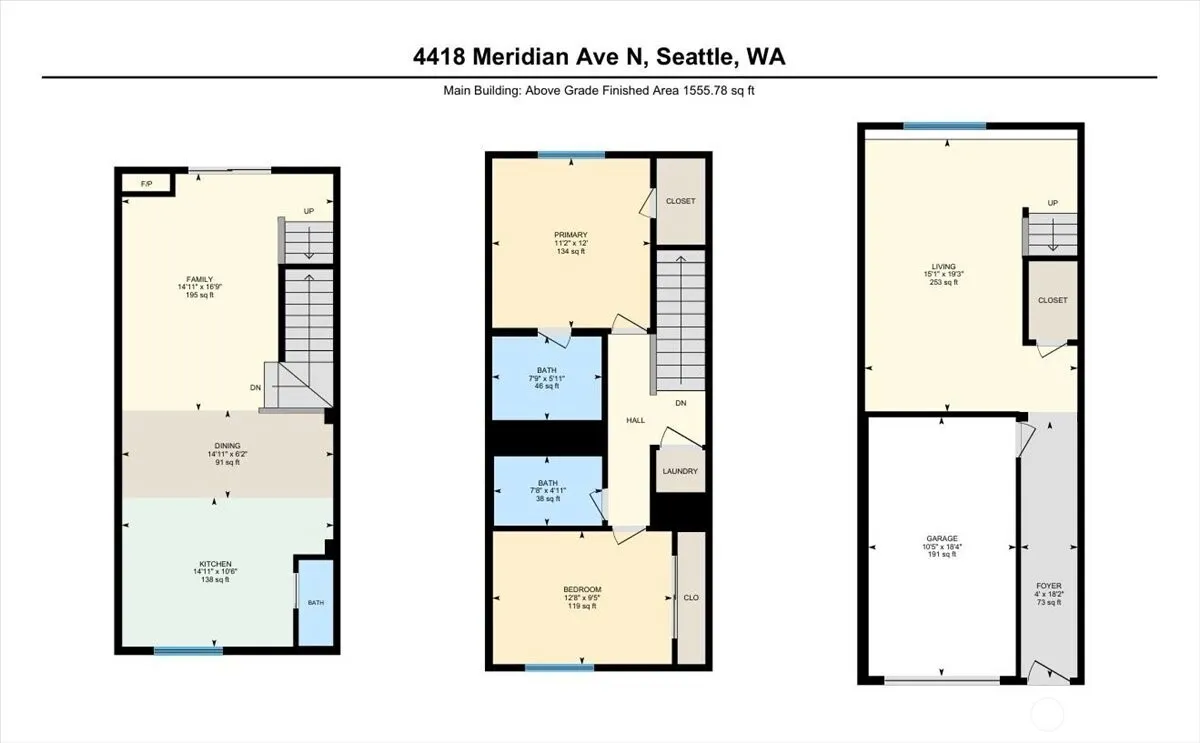 Property photo for 4418 Meridian Avenue N #b, Seattle photo 2