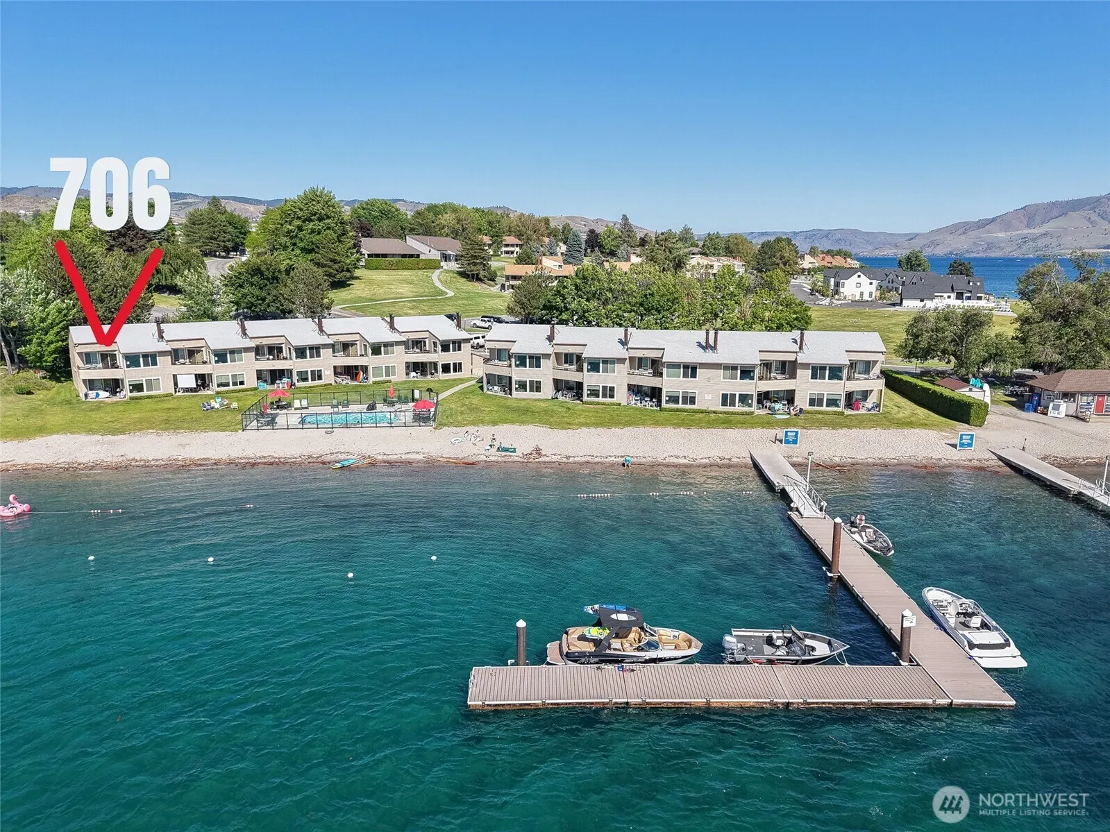 Property photo for 1 Lakeside 706-g, Manson photo 2