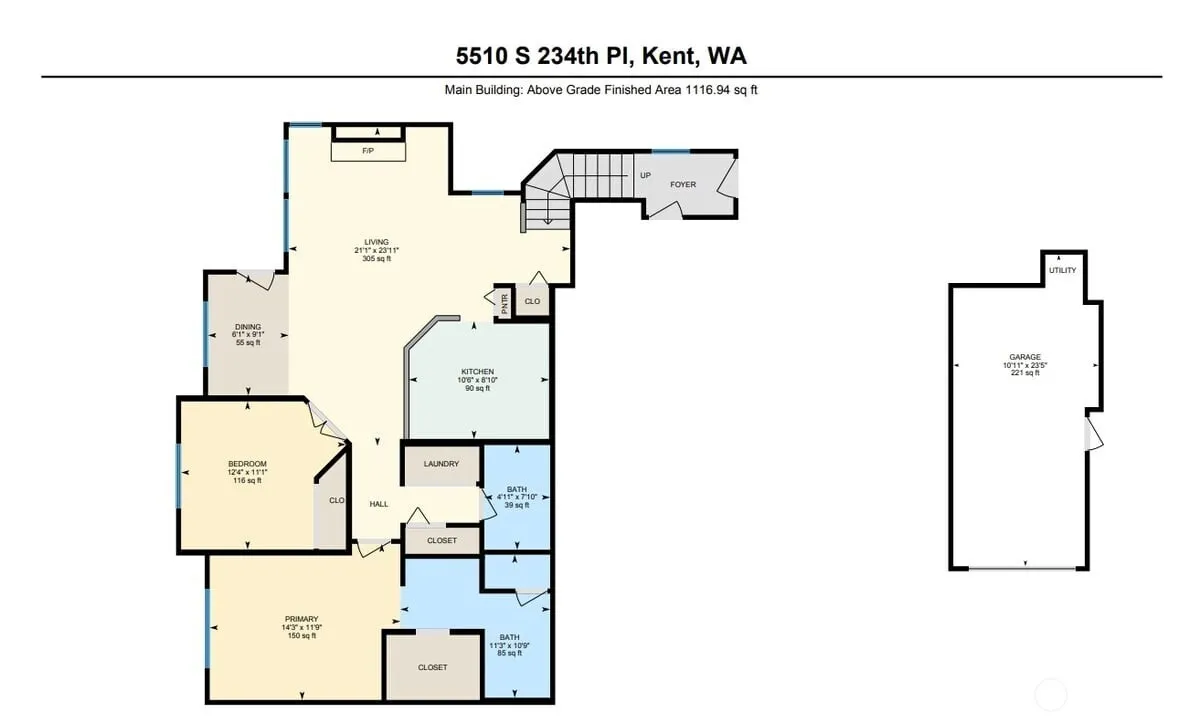 Property photo for 5510 S 234th Place #21-5, Kent photo 4