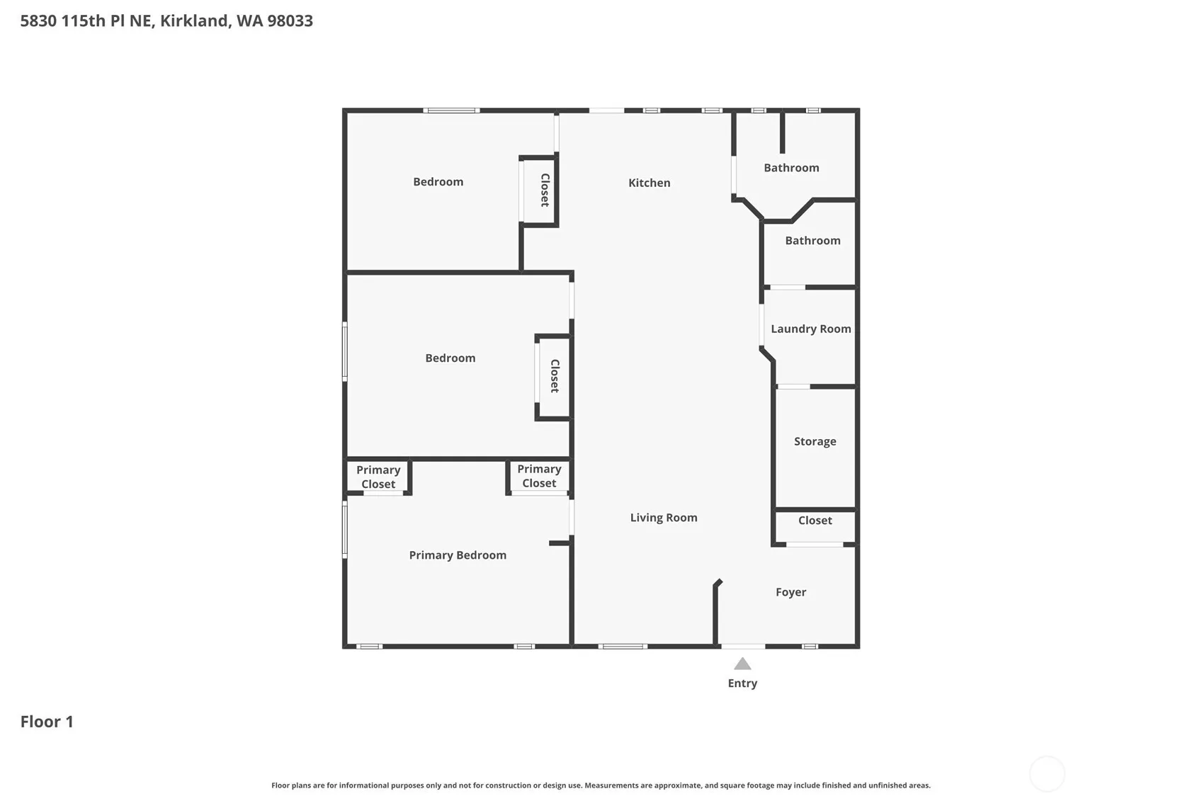 Property photo for 5830 115th Place Ne #2, Kirkland photo 2