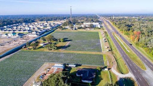 Looking West towards Brandon where residential and commercial construction is occurring!