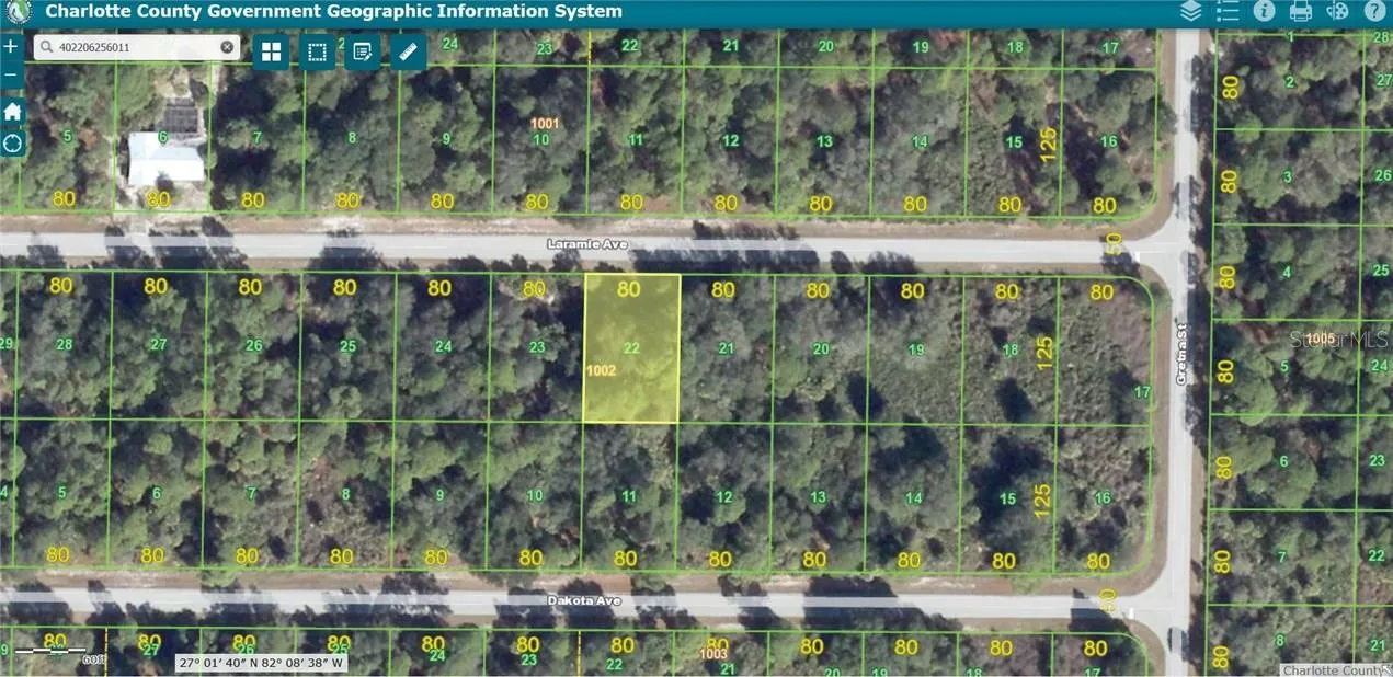 18381 Laramie Avenue, Port Charlotte, Florida 33954, ,Land,For Sale,LARAMIE,W7638913