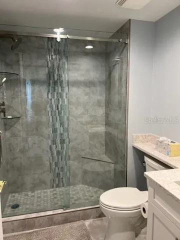 Newly remodeled guest bathroom