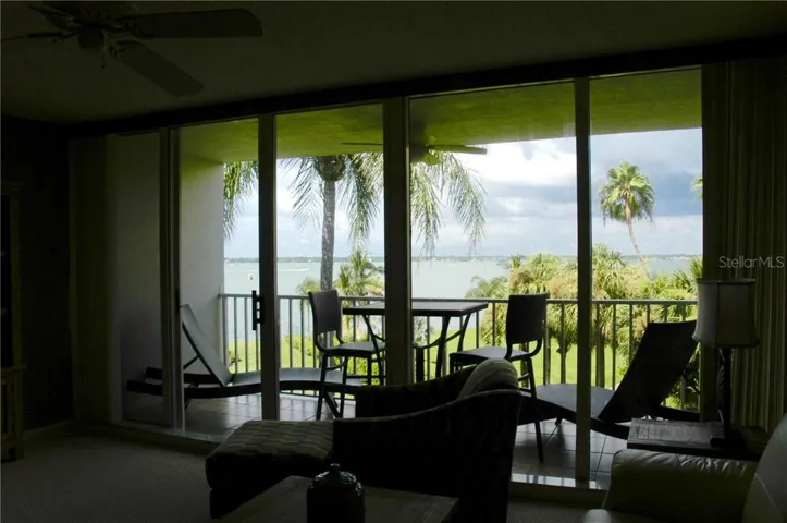 view from the living area over Boca Ciega Bay