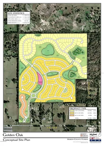 GoldenOak Site Plan