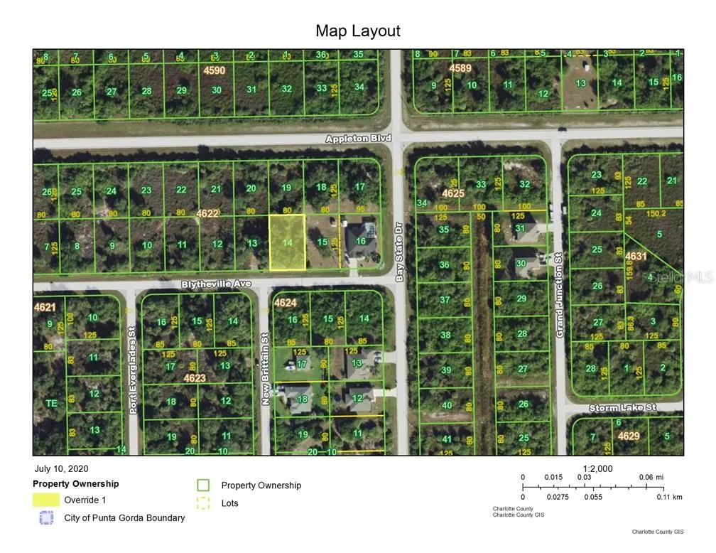 Port Charlotte, Florida 33981, 0 , 0 ,0,Land,For Sale,BLYTHEVILLE,0,C7431071