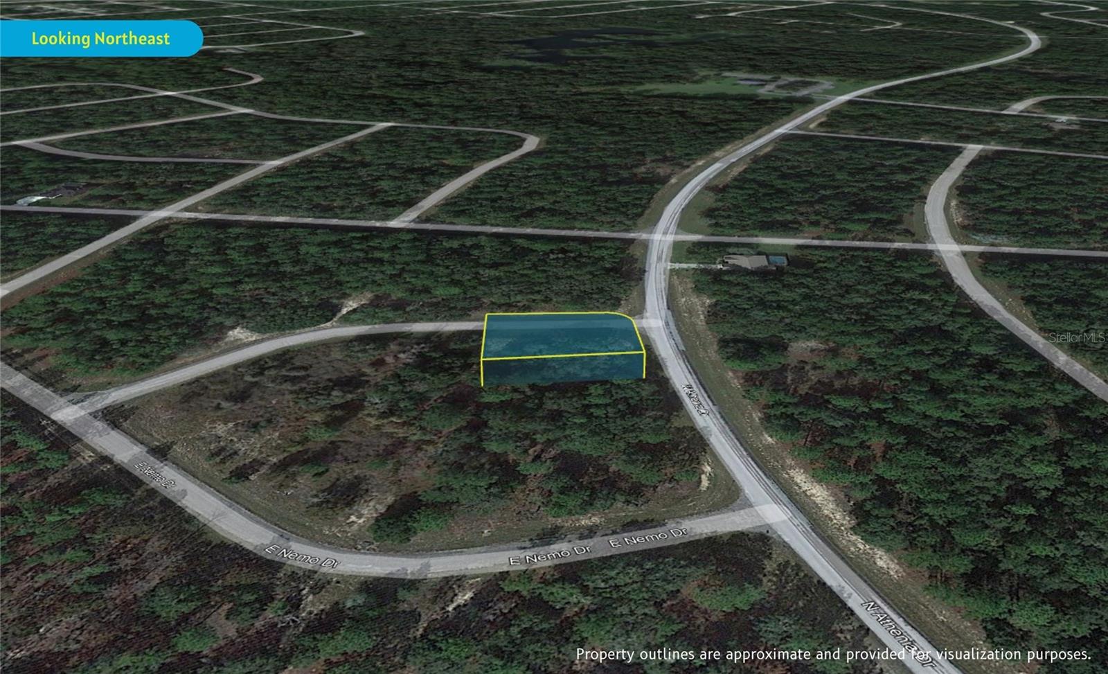9434 N Athenia Drive, Citrus Springs, Florida 34434, ,Land,For Sale,ATHENIA,W7826497