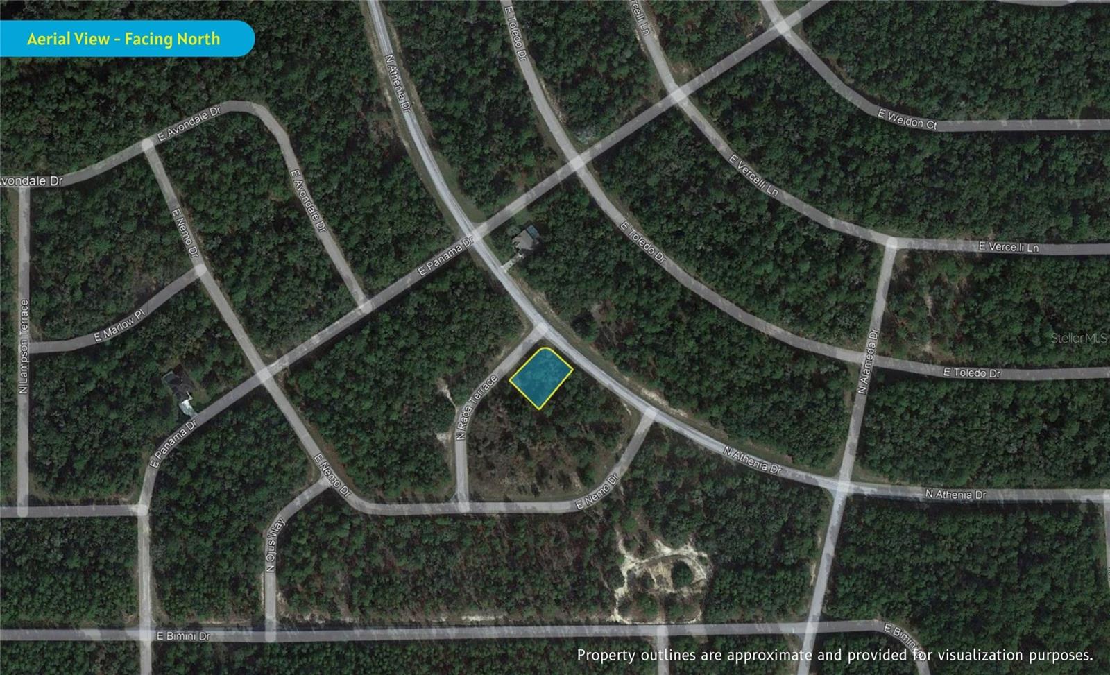 9434 N Athenia Drive, Citrus Springs, Florida 34434, ,Land,For Sale,ATHENIA,W7826497