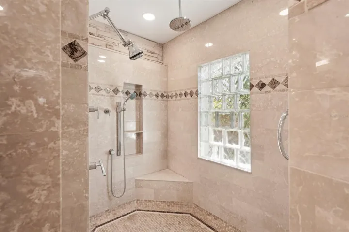 Primary bathroom/ shower