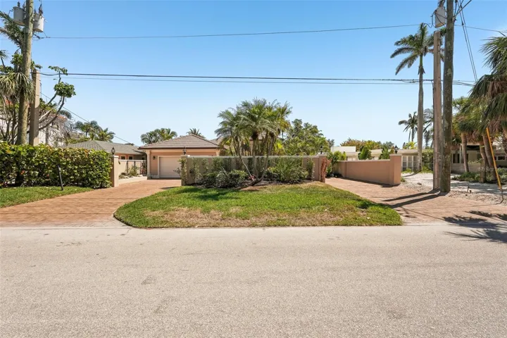 Front of the house from the street