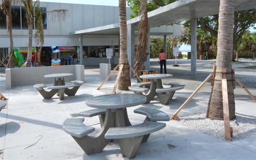 Pack your lunch or buy some of the great foods at picnic area