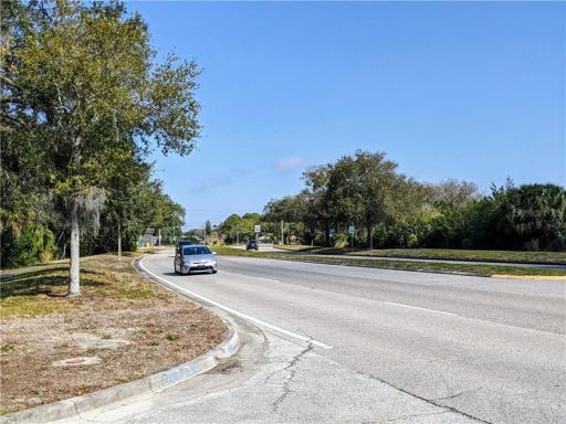 Driver's heading south on Countryway Blvd - Frontside of lot looking left