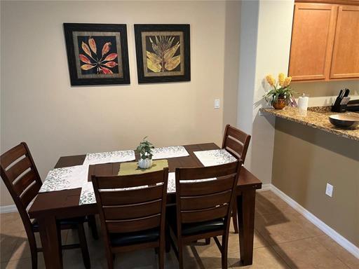 Dining area