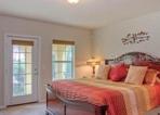 Master upstairs with King size bed 