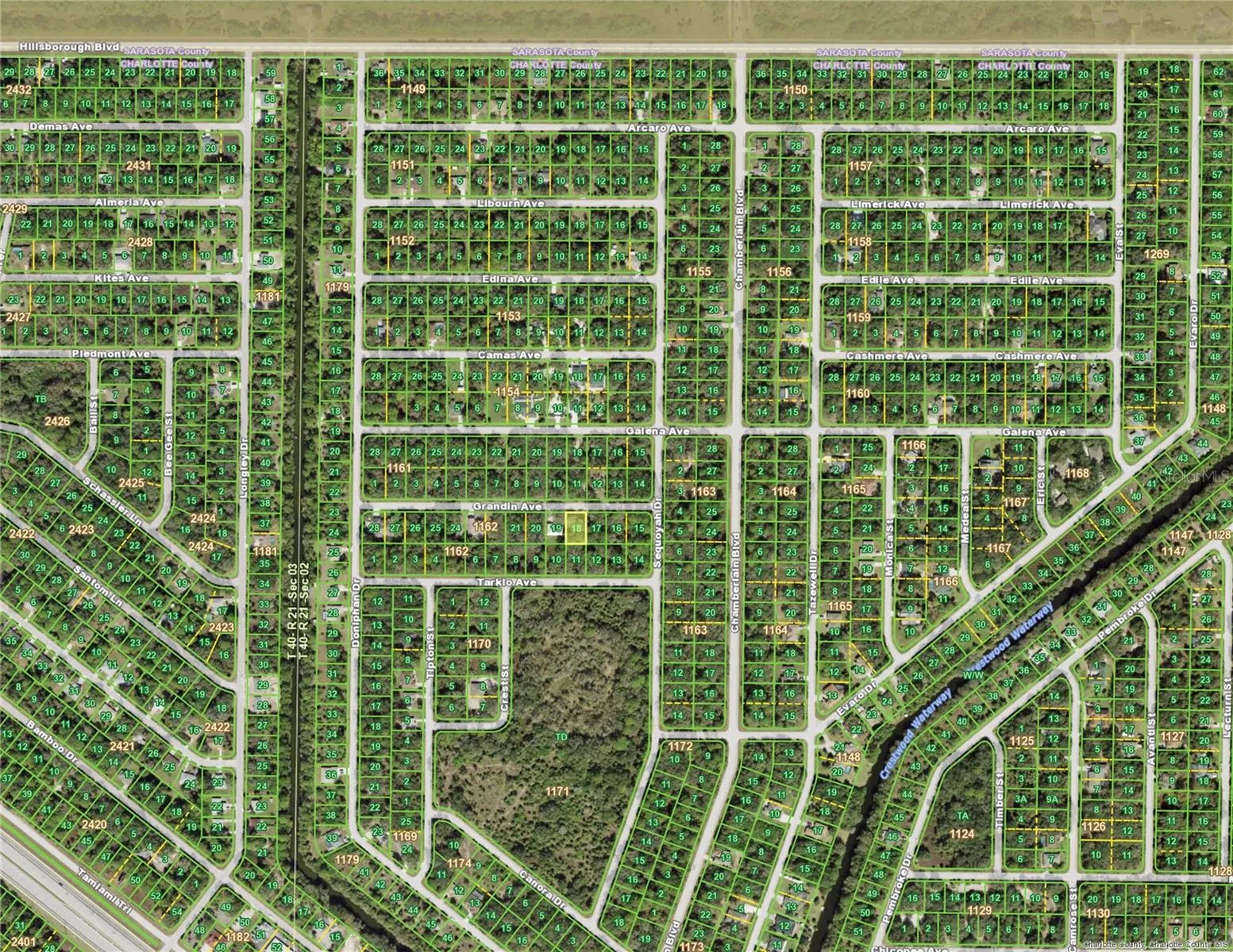 Port Charlotte, Florida 33954, 0 , 0 ,0,Land,For Sale,GRANDIN,0,C7442215
