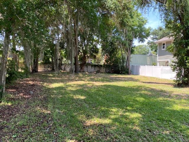 Front view towards back of lot