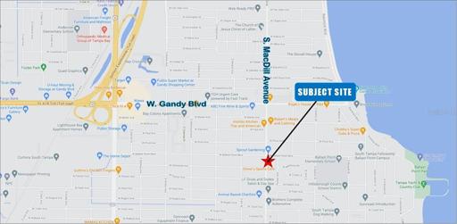 5206 S. MacDill Avenue Directional Map