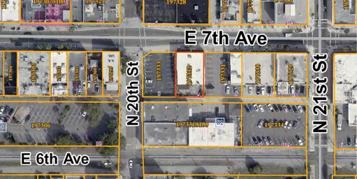 2003 E. 7th Avenue Aerial Map