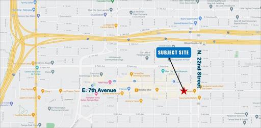 2003 E. 7th Avenue Directional Map