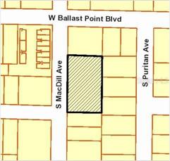 5206 S. MacDill Avenue Parcel Map