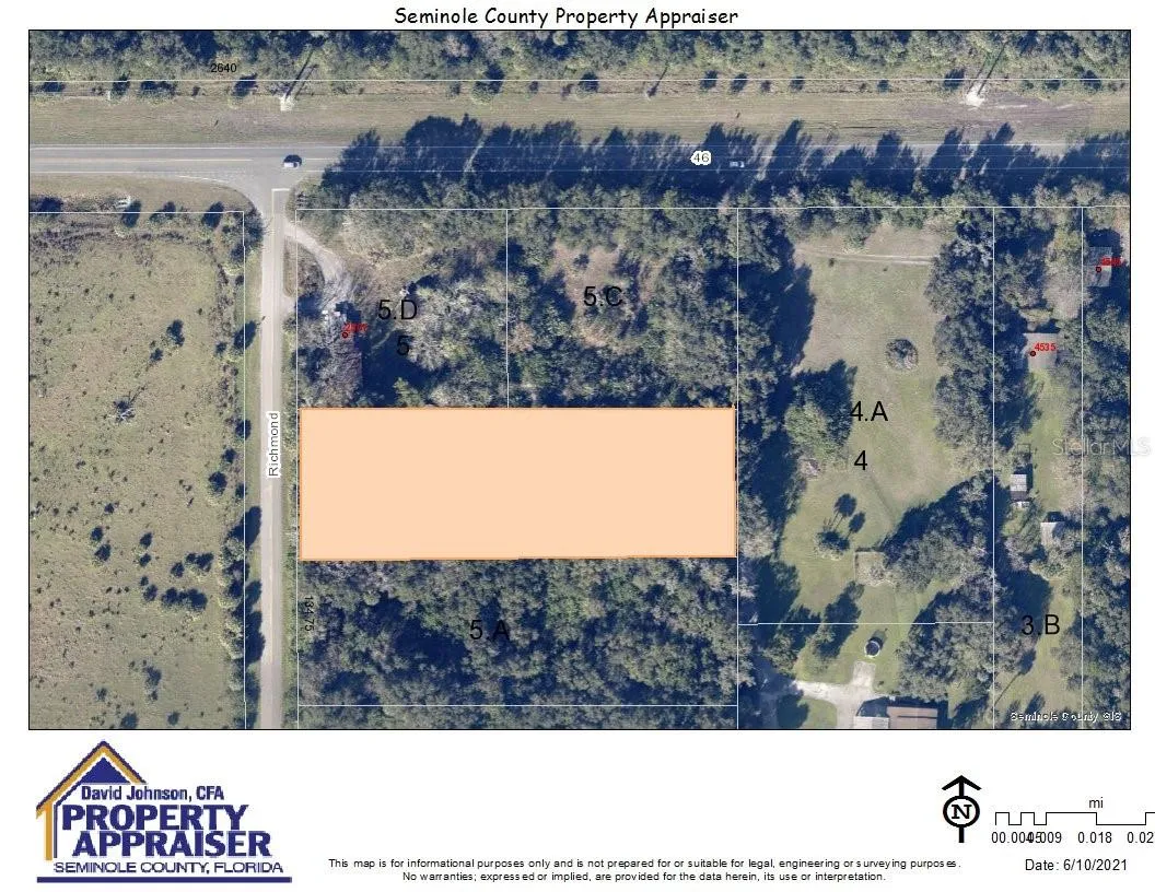 Sanford, Florida 32773, 0 , 0 ,0,Land,For Sale,RICHMOND AVE,0,O5950066