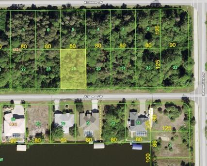 Beautiful lot with gorgeous neighboring waterfront homes.