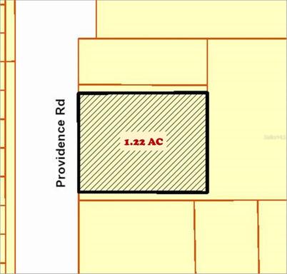 1840 Providence Rd_1.22 AC Parcel Map