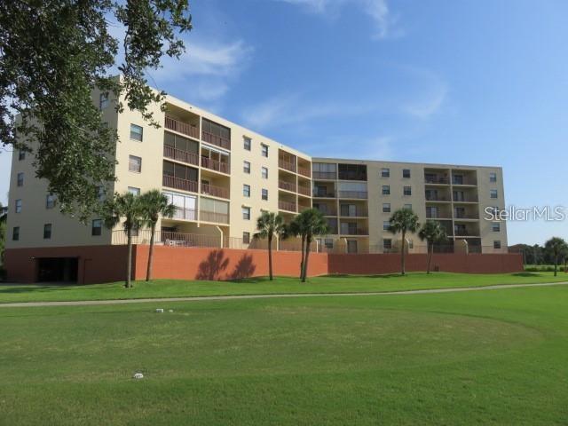 Rear of building