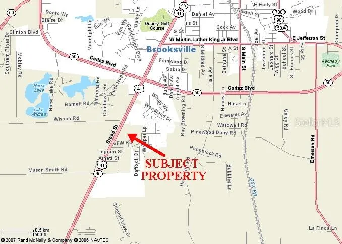 Brooksville, Florida 34601, 0 , 0 ,0,Land,For Sale,BROAD,0,W7835515