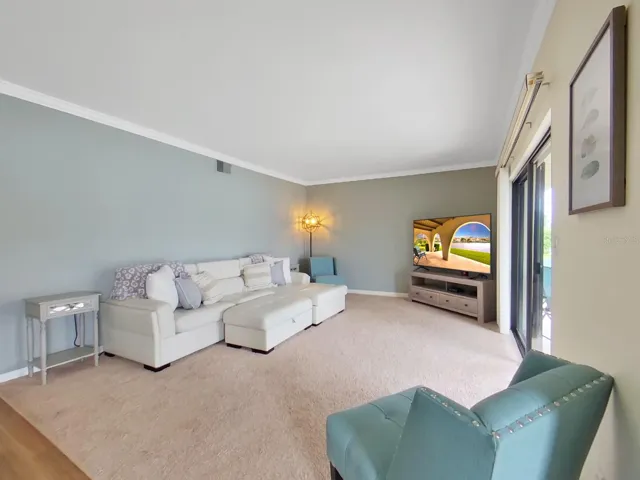 Plenty of room and large TV!