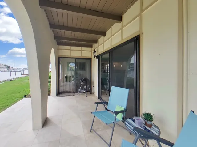 Lanai has access to dining area and living room!