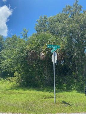 lot in back of stop sign