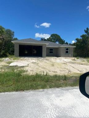 new house being built on the street