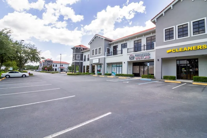 Bldg #1 Front Exterior & Parking