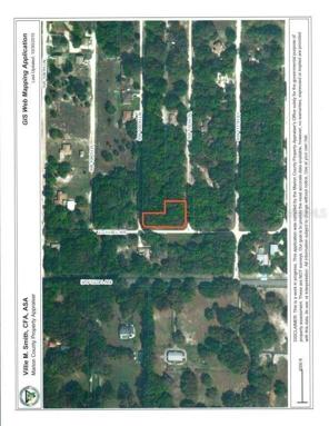 Plat Map - SW 110th Place, Dunnellon, FL.