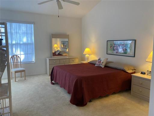 master bedroom with king bed