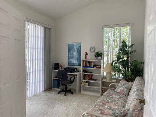 den with desk and sleeper sofa