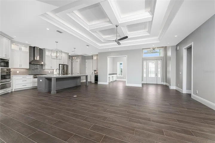 View of great room. This is from the same model at a different location