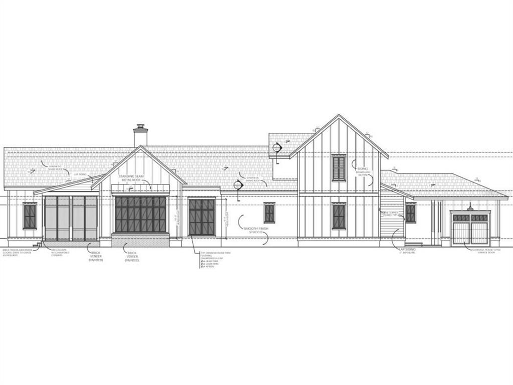 View of Home from Large Oak Lane *designs are subject to change*