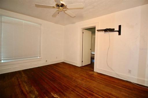 Master Bedroom - doorway to right leads to bonus room (Upstairs)