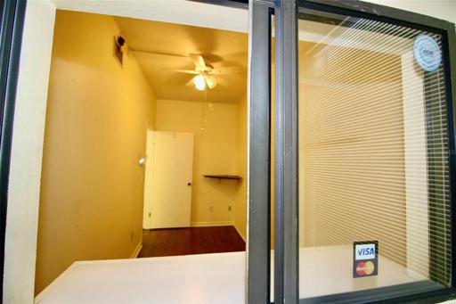 Slide Window to Reception Office