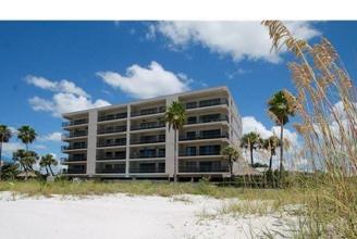 Exterior view from ocean 