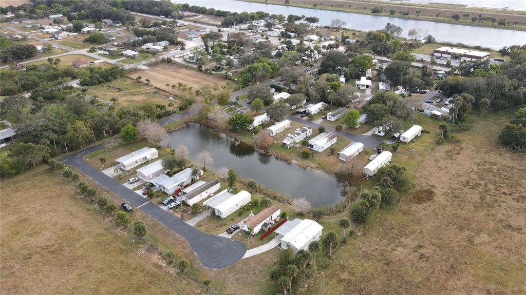 Oak Park facing Rim Canal