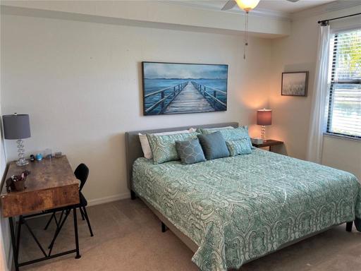 master bedroom with desk