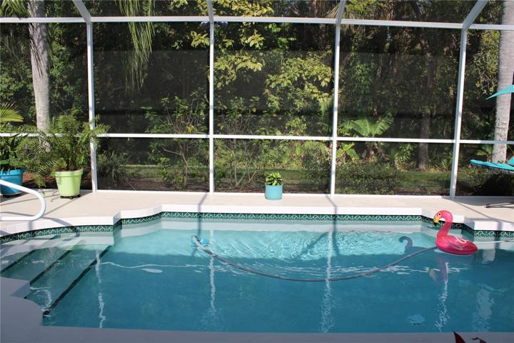 Pool patio