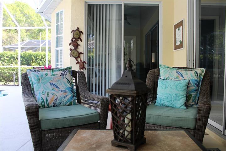 Pool patio