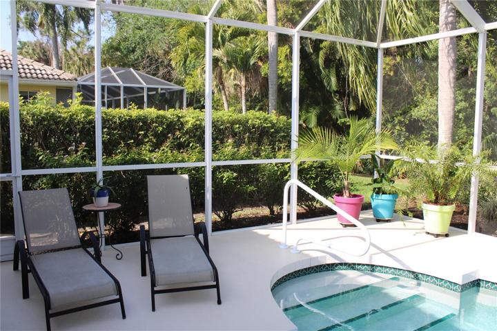 Pool patio