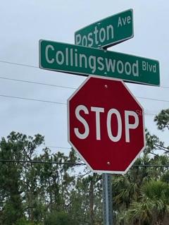 Take Collingswood south to Edgewater and you're on your way to US 41 Tamiami Trail, Spring Lake Park boat launch, shopping. Murdock Circle is north on Collingswood.