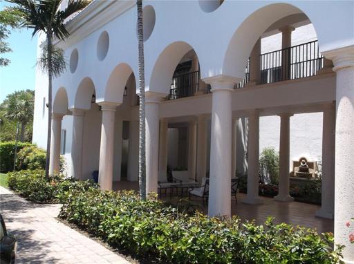 Front of building